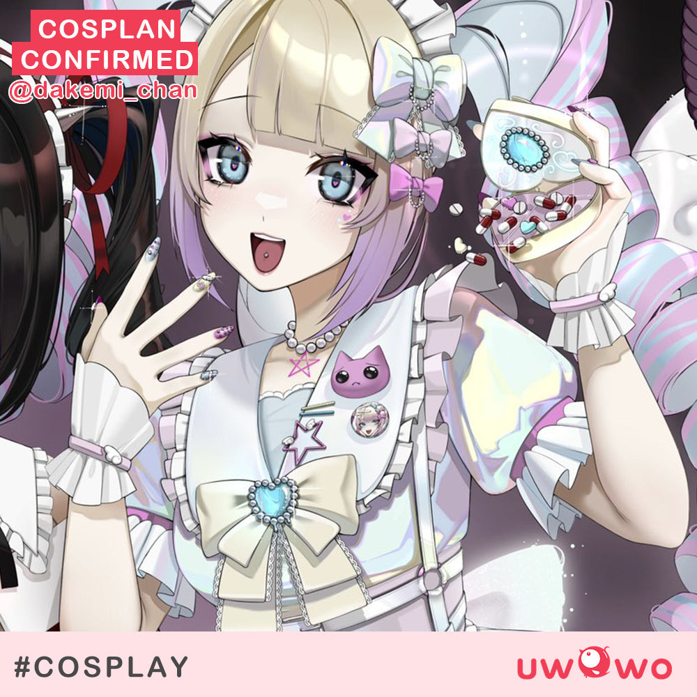 INSTOCK S-3XL Uwowo Needy Streamer Overload KAngel Magical Girl Fanart Cosplay Costume