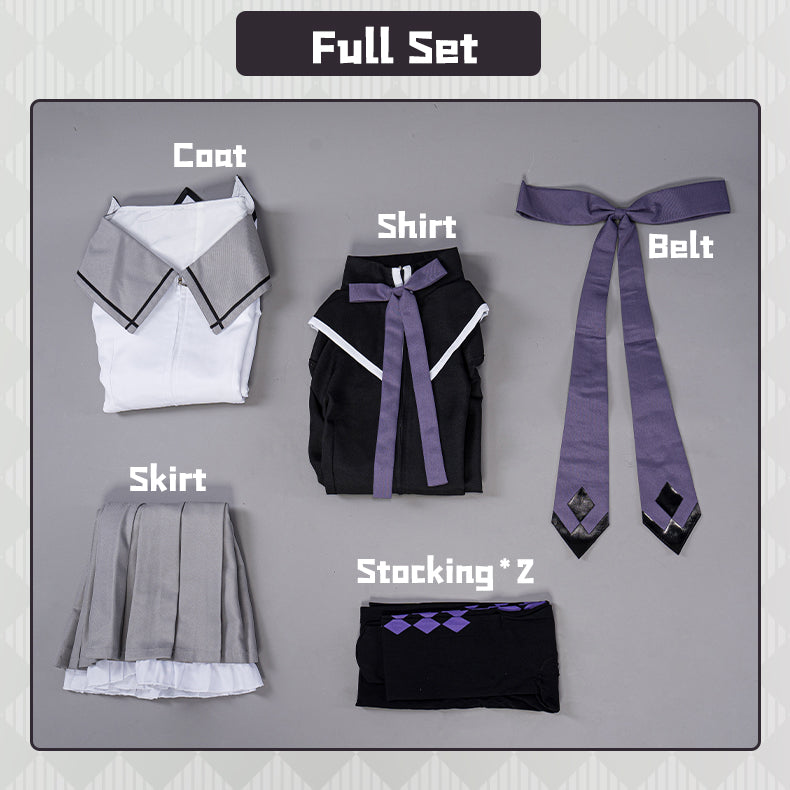 Uwowo Collab Series: Up to 4XL Anime Puella Magi Madoka Magica Akemi Homura Cospaly Costume