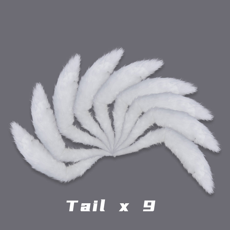 INSTOCK Uwowo Game Champion Nine Tailed Fox Wild Rift WR ASU Halloween Cosplay Costume