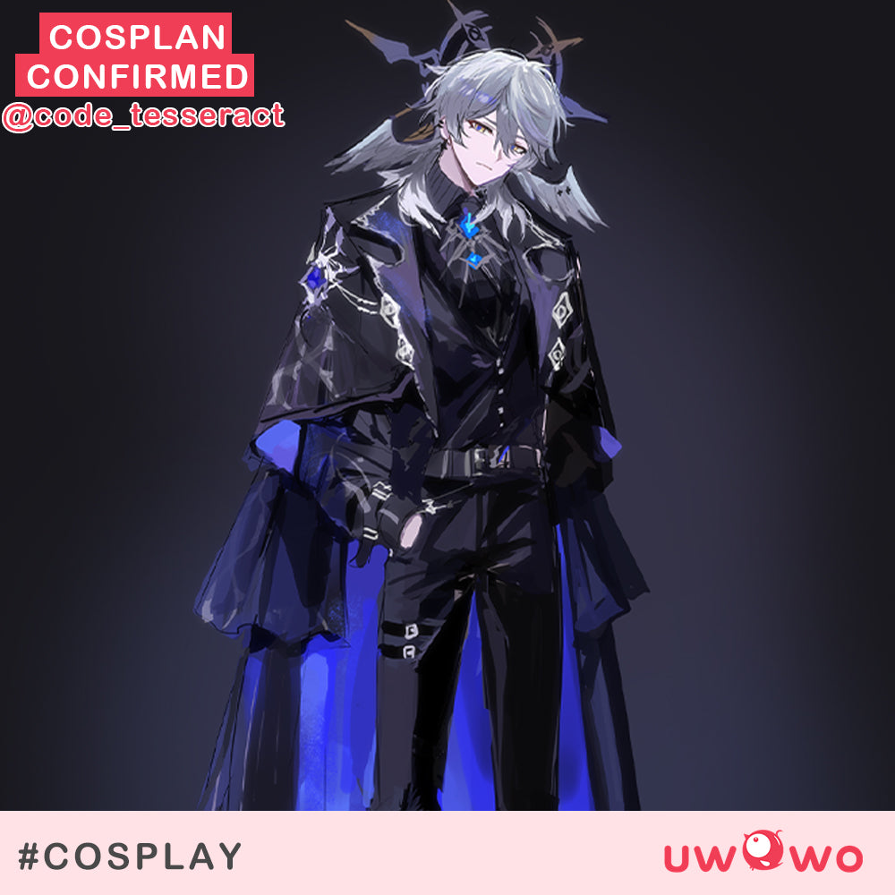 INSTOCK Uwowo Game Honkai Star Rail Sunday Black Suit Cosplay Costume