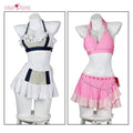 Uwowo Collab Series: Final Fantasy 7 Rebirth FF7 Tifa Aerith Swimsuit Cosplay Costume
