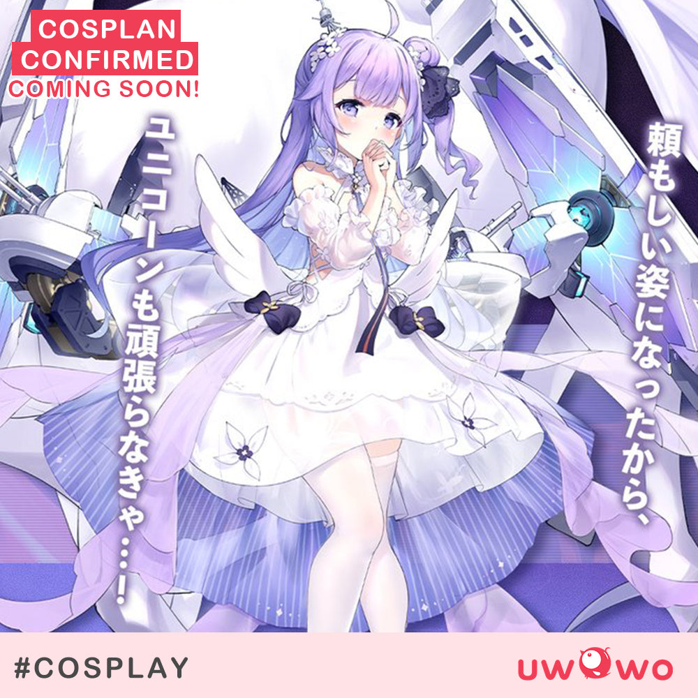 【Clearance Sale】INSTOCK-Uwowo Game Azur Lane Unicorn (Retrofit) Cosplay Costume