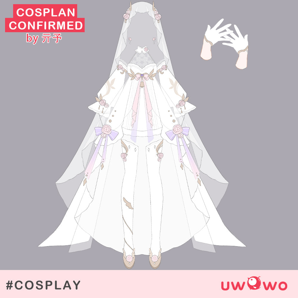[Last Batch] S-3XL INSTOCK- Honkai Impact 3: Elysia Fanart Blossom Bouquet Cosplay Costume