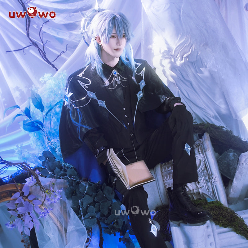 INSTOCK Uwowo Game Honkai Star Rail Sunday Black Suit Cosplay Costume