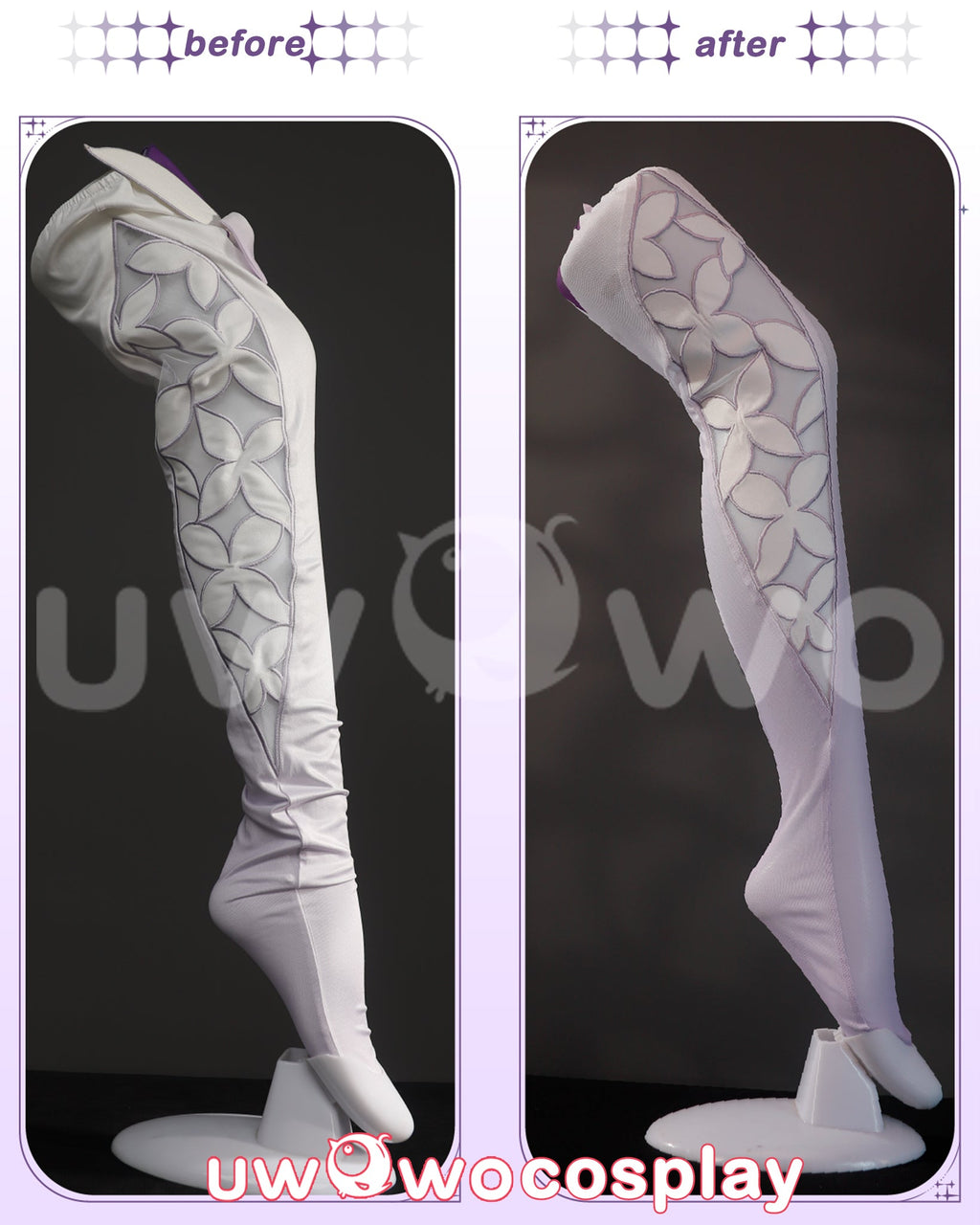 【Clearance】Uwowo Collab Series: Honkai: Star Rail Castorice Cosplay Costume S-XL