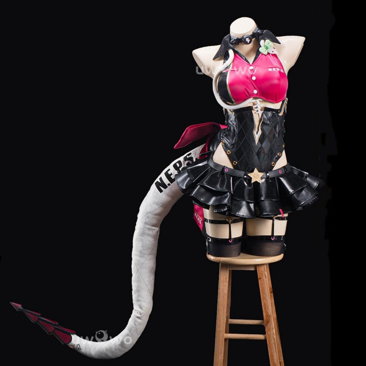 Uwowo Plus Size Zenless Zone Zero/ZZZ Cissia Thiren Snake Leather Cosplay Costume S-3XL