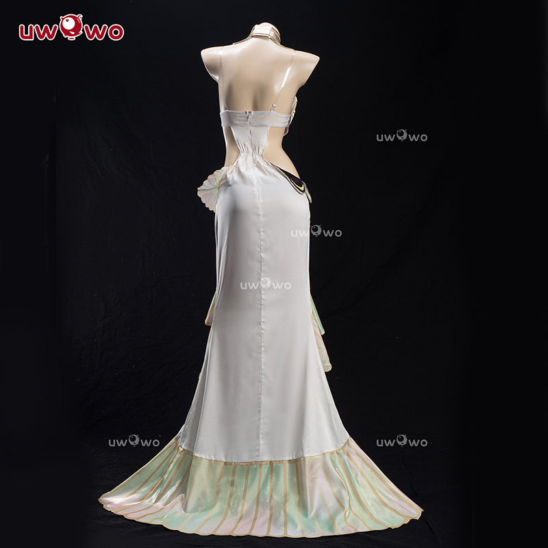 [Last Batch] INSTOCK S-3XL Uwowo Code Geass: C.C. CC Butterfly Gown Halloween Cosplay Costume