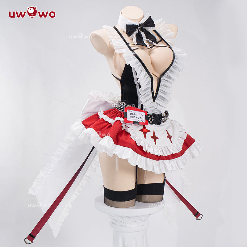 JUL PRESALE Uwowo Game NIKKE Rapi Café Maid Cosplay Costume