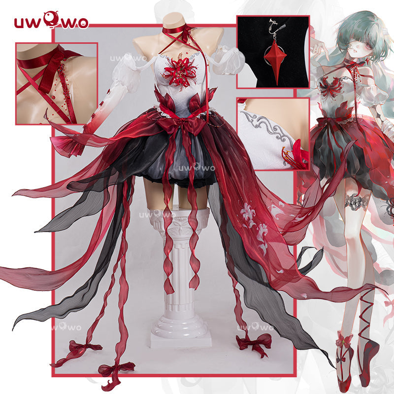 INSTOCK Uwowo Game Wuthering Waves Phrolova Fanart Opera Phantom Dress WuWa Halloween Cosplay Costume