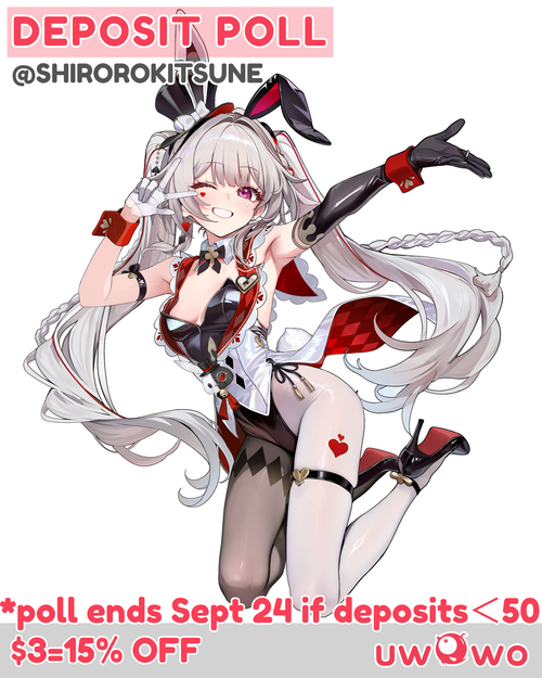 CONFIRMED Uwowo Deposit Poll - Sparxie Bunny Fanart Honkai Star Rail Cosplay Costume