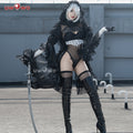 INSTOCK S-3XL Uwowo 2B Black Wedding Dress Bride Cosplay Costume