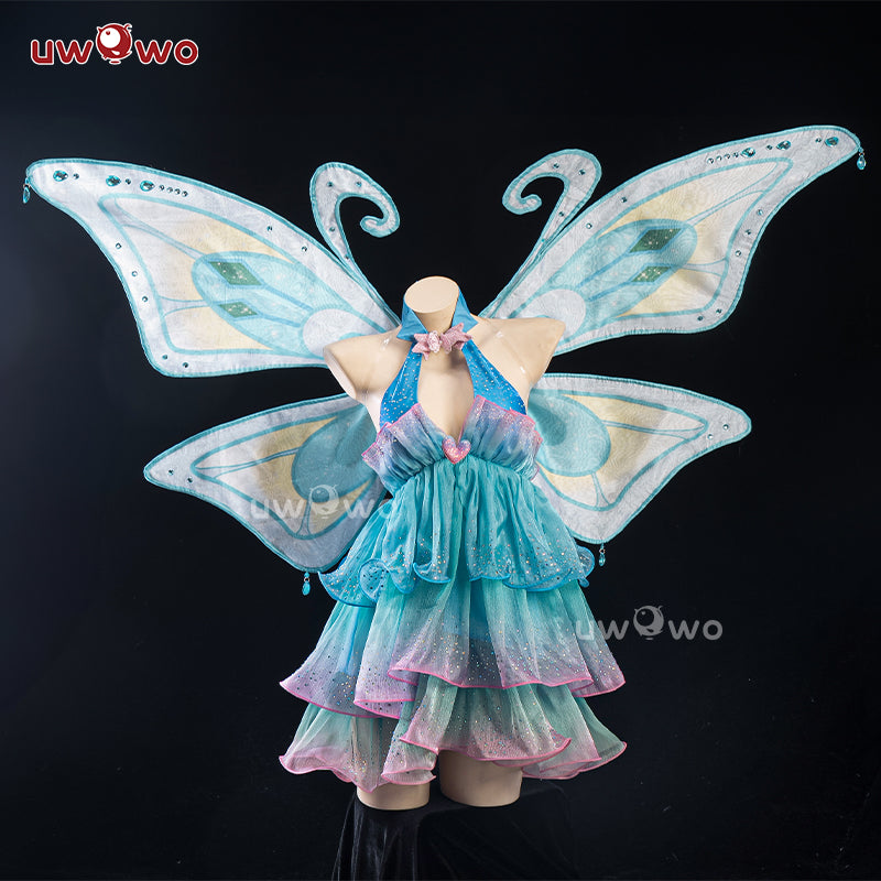 INSTOCK S-3XL Uwowo Bloom Princess Wings Fairy Club Cosplay Costumes