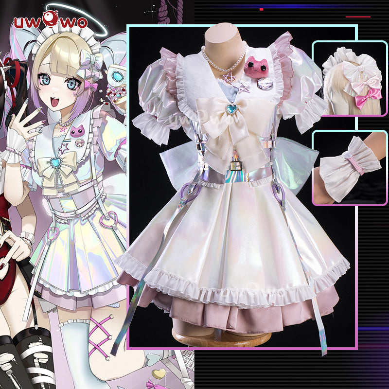 INSTOCK S-3XL Uwowo Needy Streamer Overload KAngel Magical Girl Fanart Cosplay Costume
