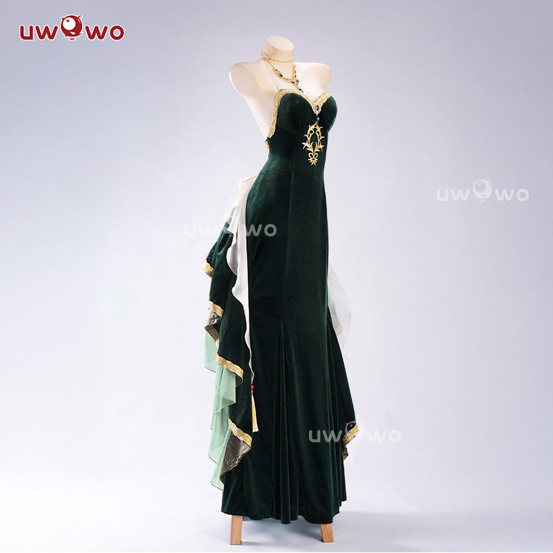 [Last Batch] 【Special Discount】S-3XL INSTOCK Uwowo Code Geass: C.C. CC Court Style Gown Cosplay Costume