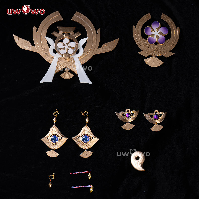 【Special Discount】INSTOCK Uwowo Game Genshin Impact Inazuma Yae Miko Cosplay Costume