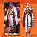 【Clearance】Uwowo Collab Series NIJISANJI Cosplay Vtuber Mysta Rias Cosplay Costume