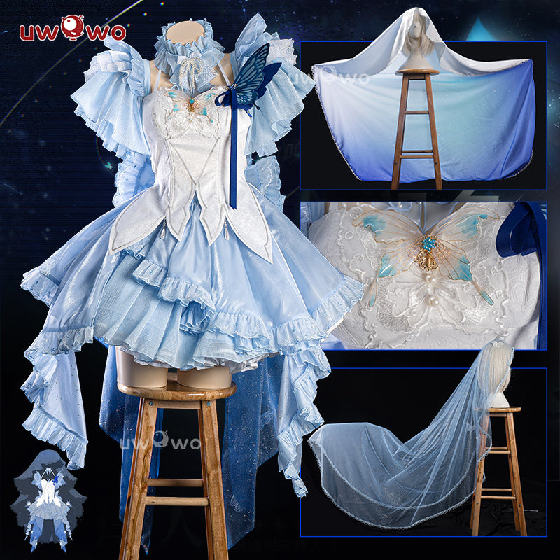 S-3XL INSTOCK Uwowo Game Wuthering Waves Shorekeeper Dreamtide Fanart Cosplay Costume