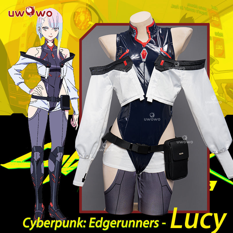 S-3XL Uwowo Cyberpunk: Edgerunners Cosplay Lucy Bodysuit Anime Lucy Cosplay Costumes