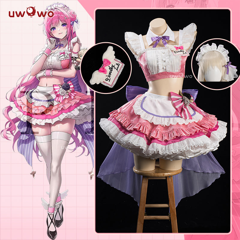 S-3XL Uwowo Game NIKKE Dorothy Café Maid Cosplay Costume