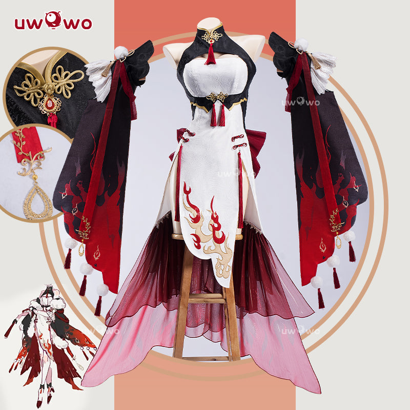 INSTOCK S-3XL Uwowo Game Wuthering Waves Changli Chinese Style Fanart Cosplay Costume