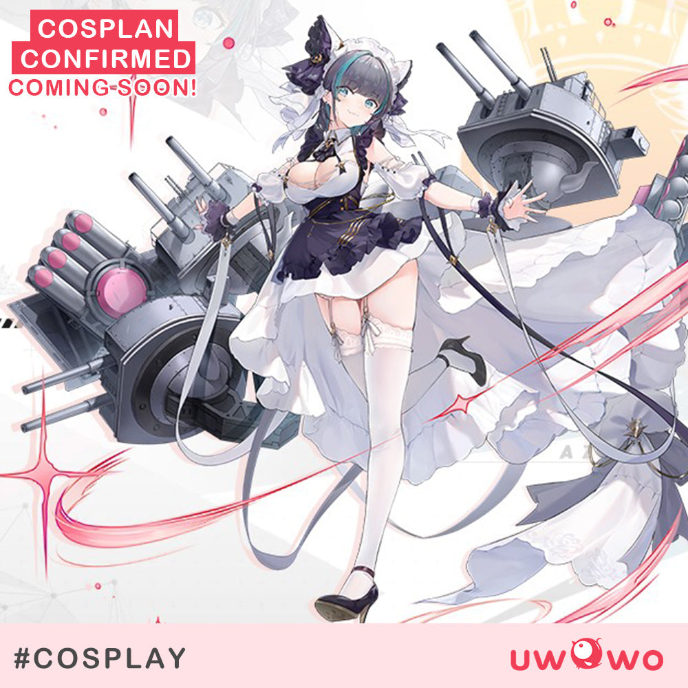 S-3XL INSTOCK Uwowo Game Azur Lane Cheshire Default Cosplay Costume