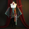 【Clearance】Uwowo Collab Series: Game Female Cosplay Costume Green