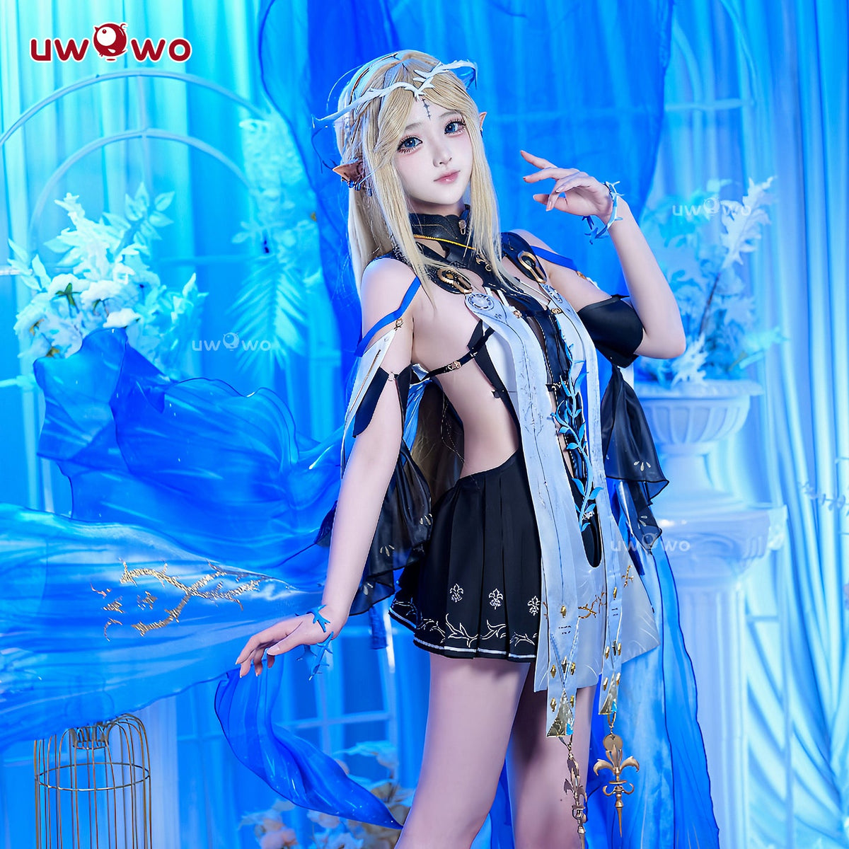 INSTOCK S-3XL Uwowo Game Wuthering Waves Cartethyia WuWa Cosplay Costume