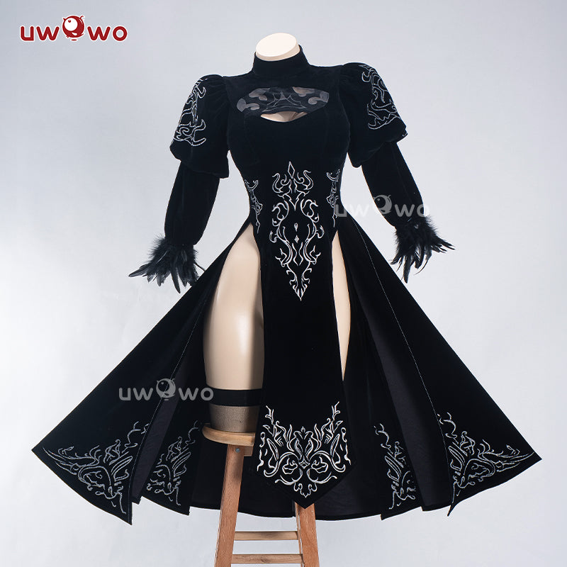 INSTOCK S-3XL Uwowo 2B Redesign Cheongsam Fanart Cosplay Costume