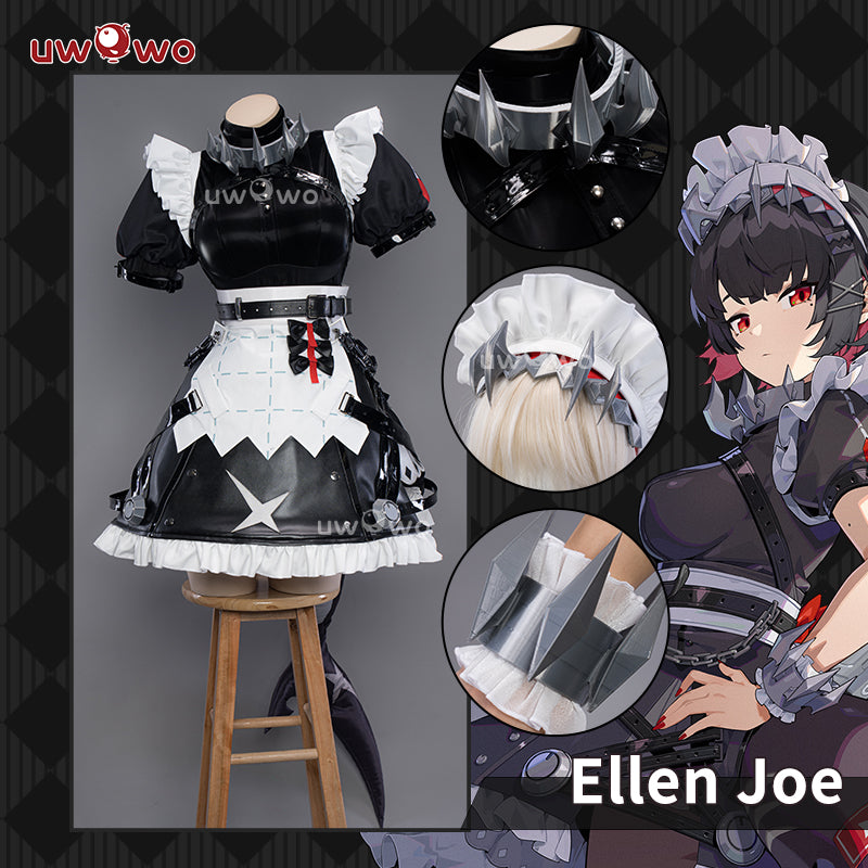 【Special Discount】Uwowo Game Zenless Zone Zero/ZZZ Ellen Joe Maid Cosplay Costume