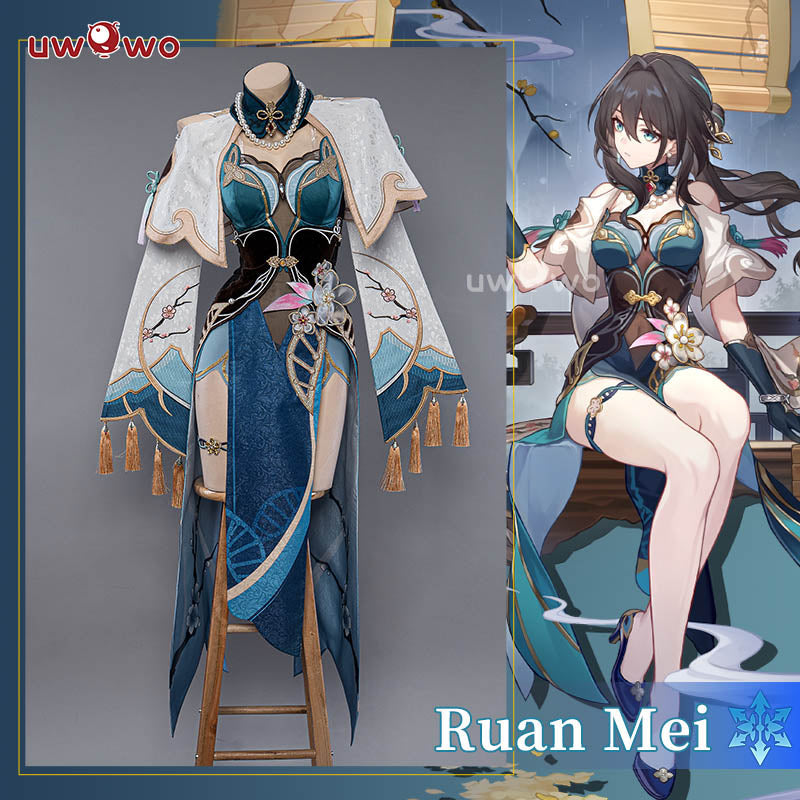 S-3XL Uwowo Honkai Star Rail Ruan Mei RuanMei HSR Cosplay Costume