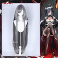 Uwowo Azur Lane  August von Parseval Wig Long Grey Hair