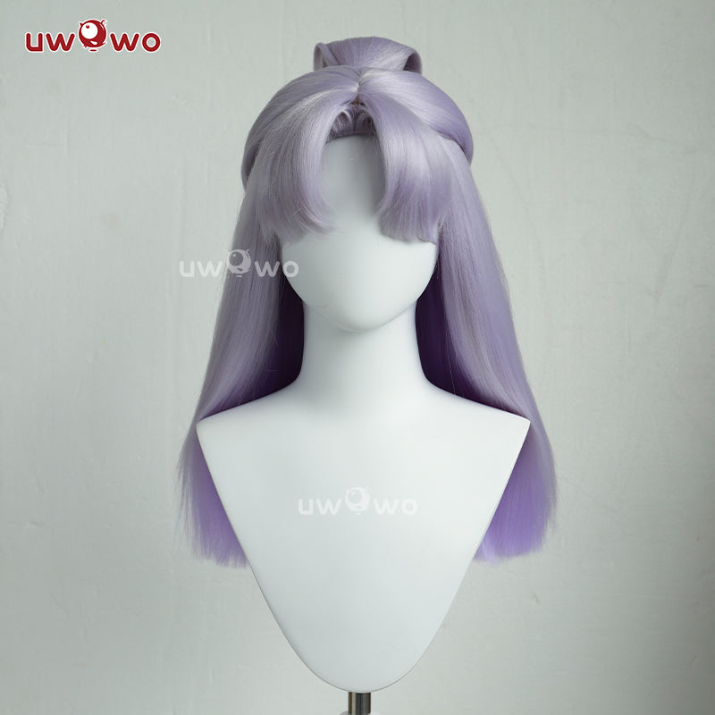 Uwowo Game  Blossom Cosplay Wig Long Purple Hair