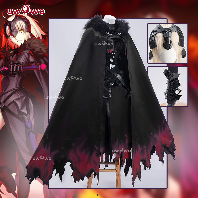 S-3XL Uwowo Game Fate/Grand Order FGO Jeanne d'Arc Alter (Avenger) Battle Suit Halloween Cosplay Costume S-3XL