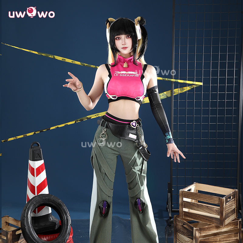 Uwowo Collab Series: Game Fearless Juno Cosplay Costume XS-XXL