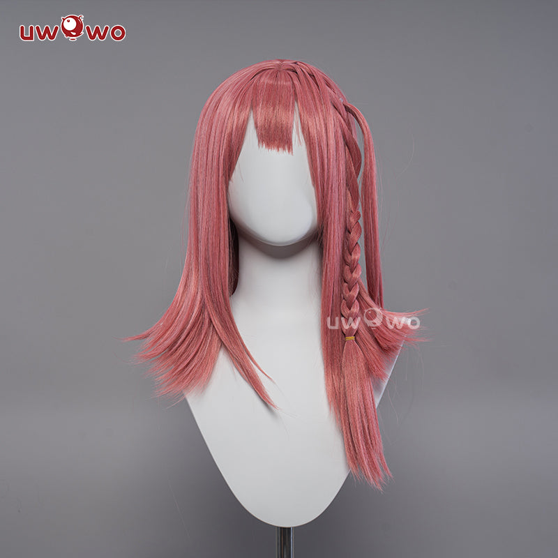 【Clearance】Uwowo Honkai Star Rail Cosplay Asta Wig Middle Pink Hair