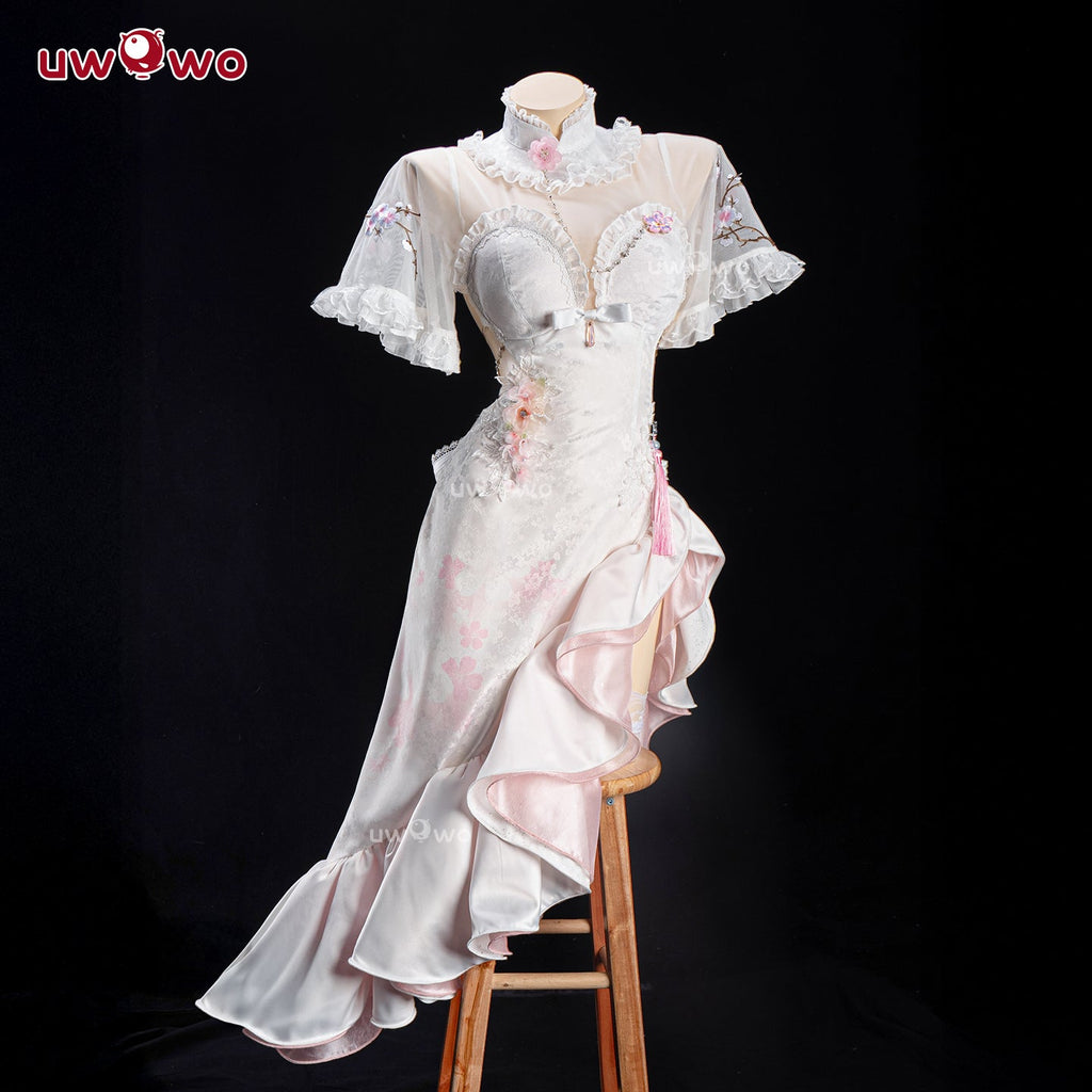 S-3XL Uwowo Game NIKKE Dorothy Feast on Peachland Chinese Style Dress Cosplay Costume