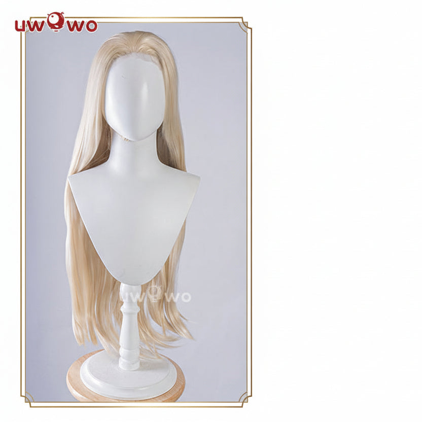 Uwowo Game Coven Cosplay Wig Long Yellow Hair