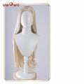 Uwowo Game Coven Cosplay Wig Long Yellow Hair