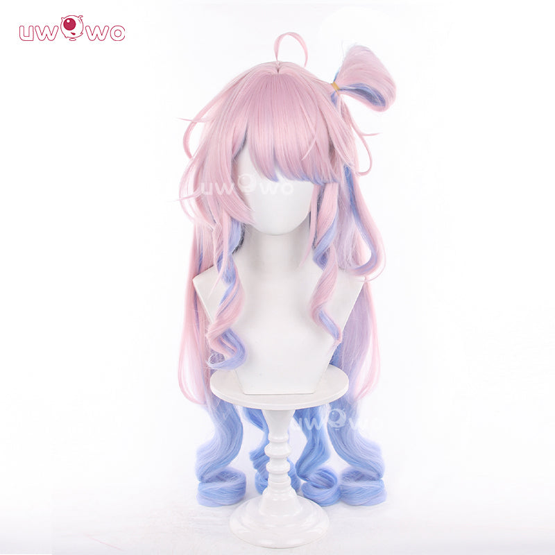 Uwowo Game Wuthering Waves Denia WuWa Cosplay Wig Long Pink Hair