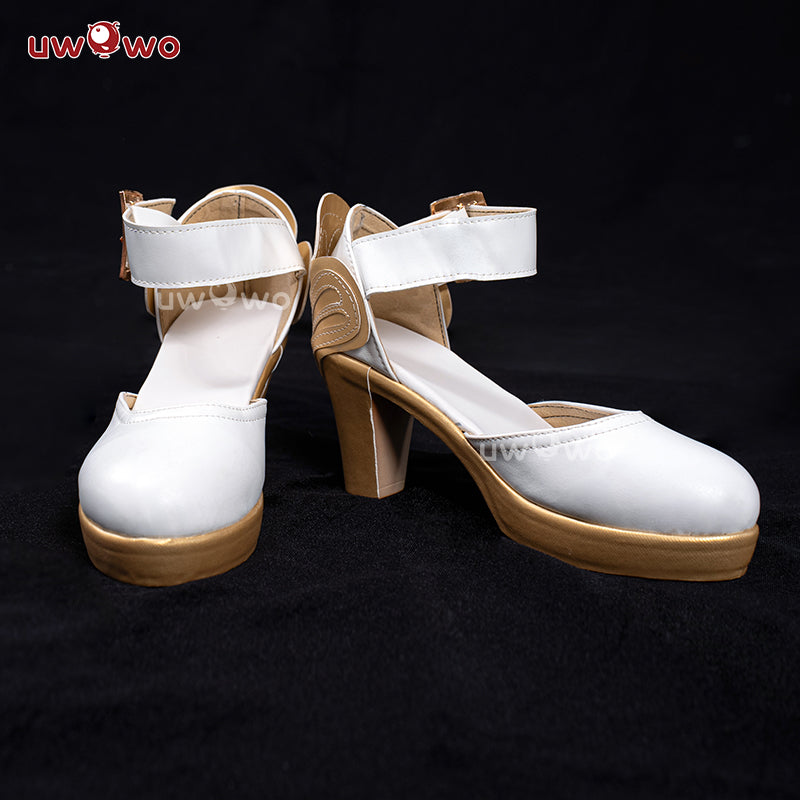 Uwowo Commander White Mercy Skin Cosplay Shoes