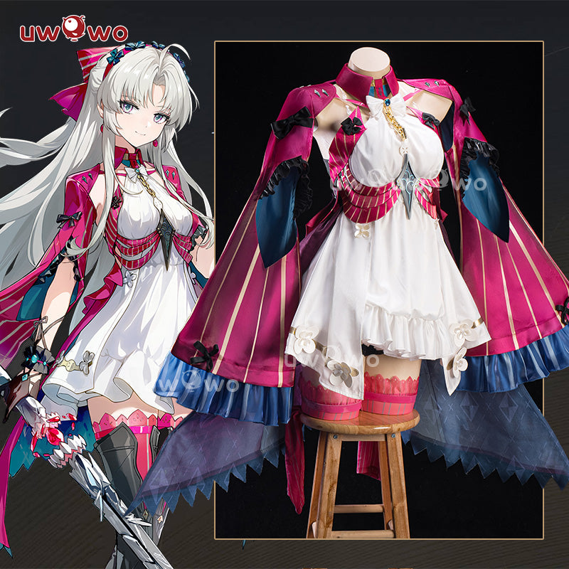 INSTOCK S-3XL Uwowo Game Wuthering Waves WuWa Carlotta Cosplay Costume