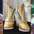 Uwowo Game Star Green Cosplay Shoes Boots