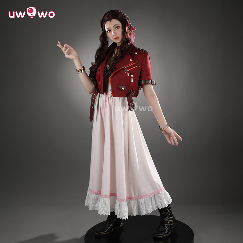 Uwowo Collab Series: Final Fantasy 7 Rebirth FF7 Aerith Cosplay Costume