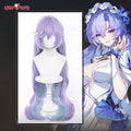 INSTOCK Uwowo Wuthering Waves Cantarella Jellyfish Cosplay  Wig Long Light Purple Hair