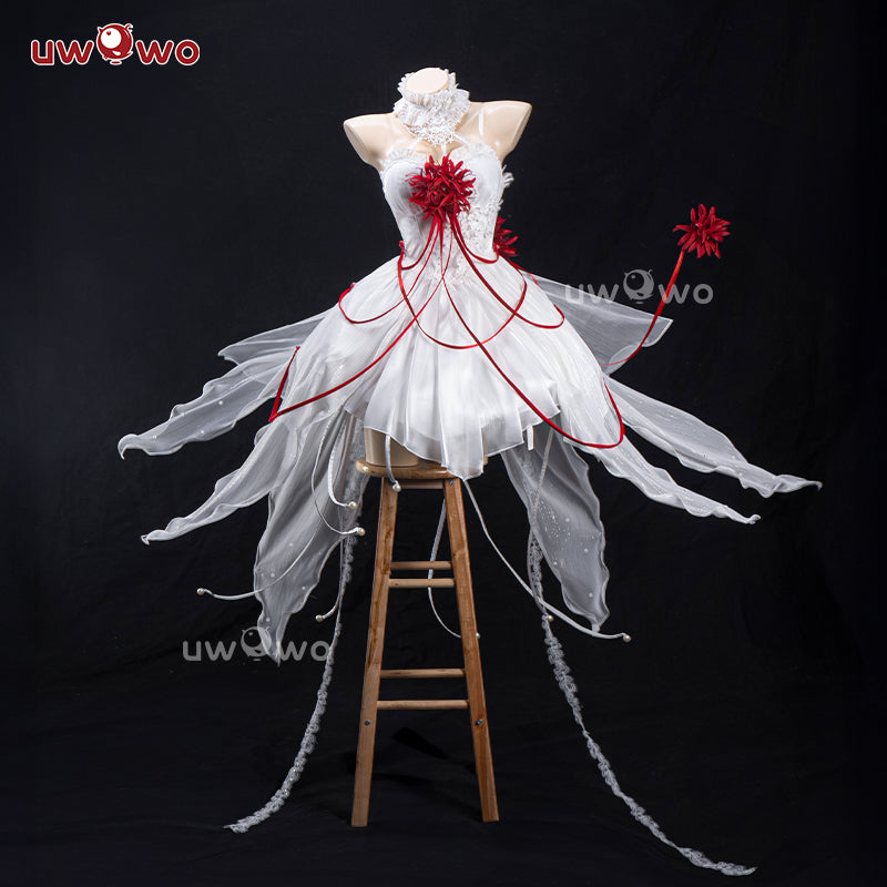 INSTOCK Uwowo Phrolova White Melody Gown Wuthering Waves WuWa Cosplay Costume S-3XL