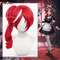 【Clearance】Uwowo Game Identity V Priestess-“Crimson” Cosplay Wig Long Red Hair