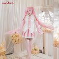 [Last Batch]Uwowo V Singer Classic Sakura Pink Dress Cosplay Costume