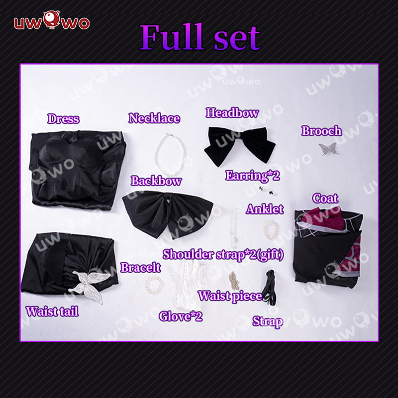 S-3XL INSTOCK Uwowo Game Honkai Star Rail Fanart Kafka Gown Cosplay Costume