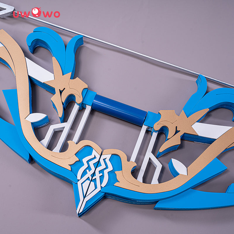 【Clearance】Uwowo Game Genshin Impact Weapons Venti Elegy for the End Cosplay Props Bows Props