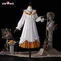 Uwowo Collab Series: Elegant Lace Ruffle Lounge Dress HomeWear Sandrone Pajama Cosplay Cosutme S-XL